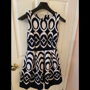 The Limited black and white dress